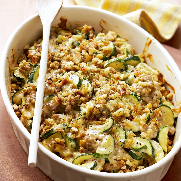 Recipe: Zucchini Sausage Casserole