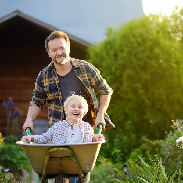 How to fill a tall garden bed quickly and easily