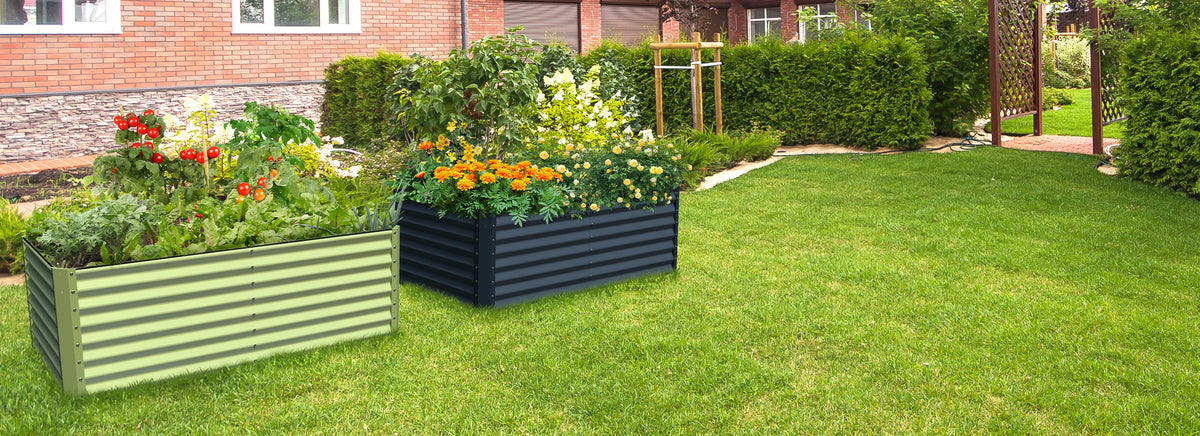 Better Galvanized Raised Garden Bed for Home & Garden – SavanaGarden